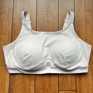 Duluth Trading Co Pink Adjustabust High Impact Bra Size 20W